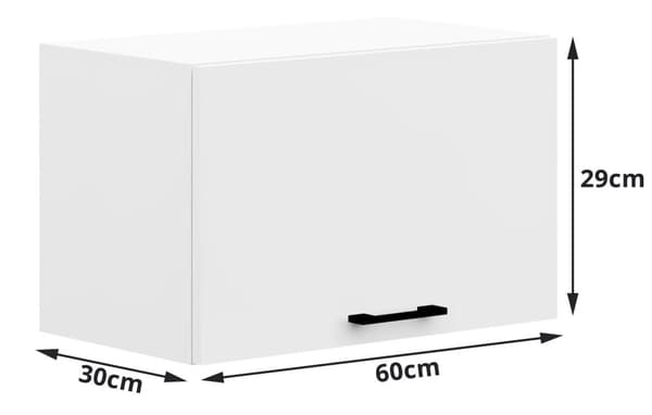 Skab OLIWIA W60OK HVID