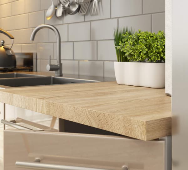 KØKKENSKAB UNDER VASKEN OLIWIA S 80cm HVID-CAPPUCCINO GLANSET