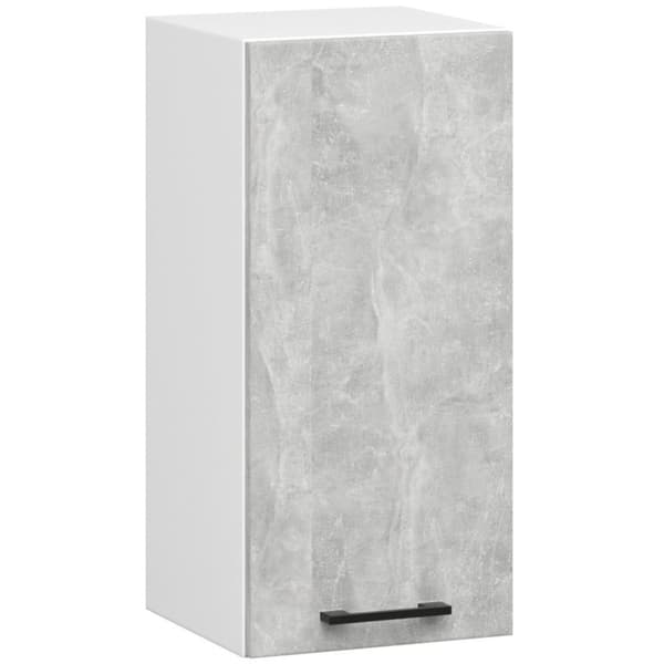 Skab OLIWIA W30 H580 HVID / BETON