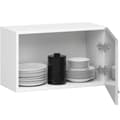 Miniatyrbillede 2 af 5: Skab OLIWIA W60OK HVID / METALIK GLANS