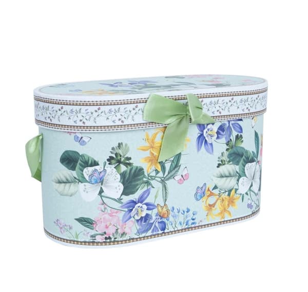 Krus MIA FLORA H10,5cm 340ml 2stk i gaveæske