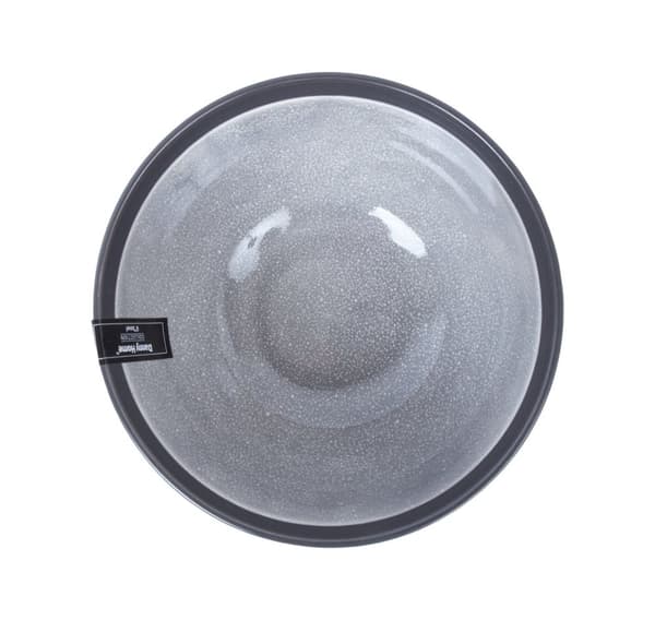 Kulho RITA D15xH8cm, musta/harmaa