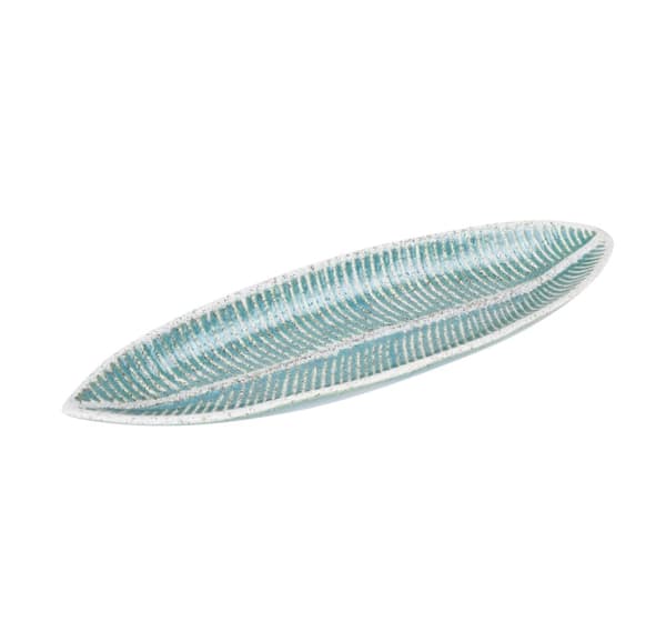 Plate LA LEAF 42x12cm