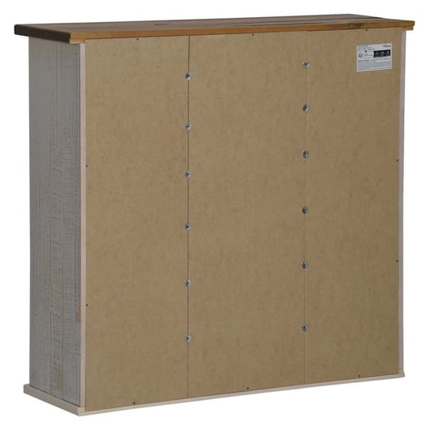 vidaXL Hengeskap HALDEN med 2 skyvedører hvit 75x22,5x70 cm furu