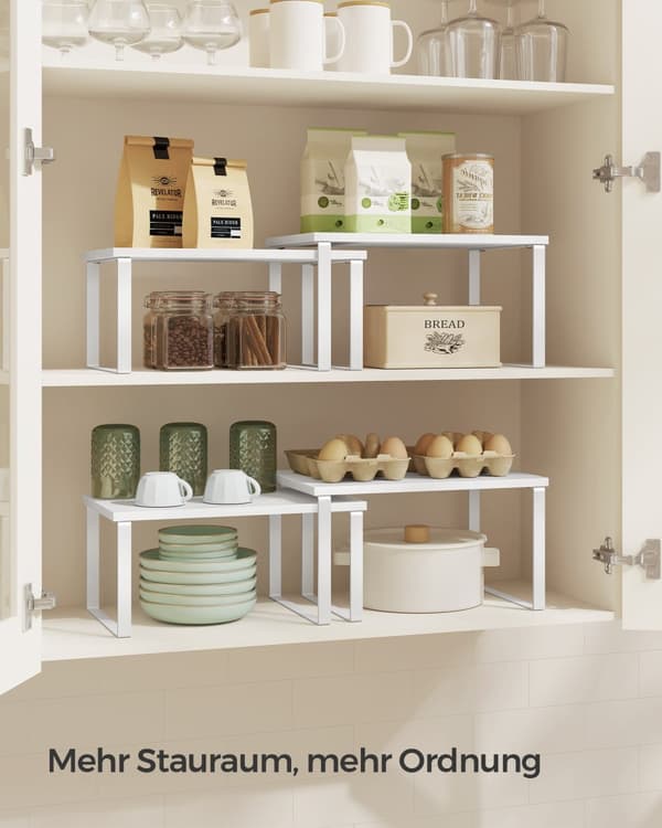 Kitchen Board Set-set med 4-med metalramme-wolkwit snehvid