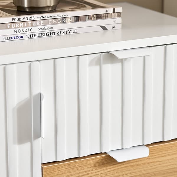 Rootz Multi -Partment Sideboard - Closet - förvaringsskåp - Stabilitet - 75x76x35cm