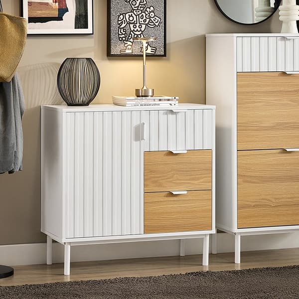 Rootz Multi -Partment Sideboard - Closet - förvaringsskåp - Stabilitet - 75x76x35cm