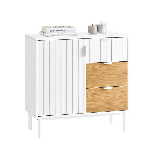 Rootz Multi -Partment Sideboard - Closet - förvaringsskåp - Stabilitet - 75x76x35cm