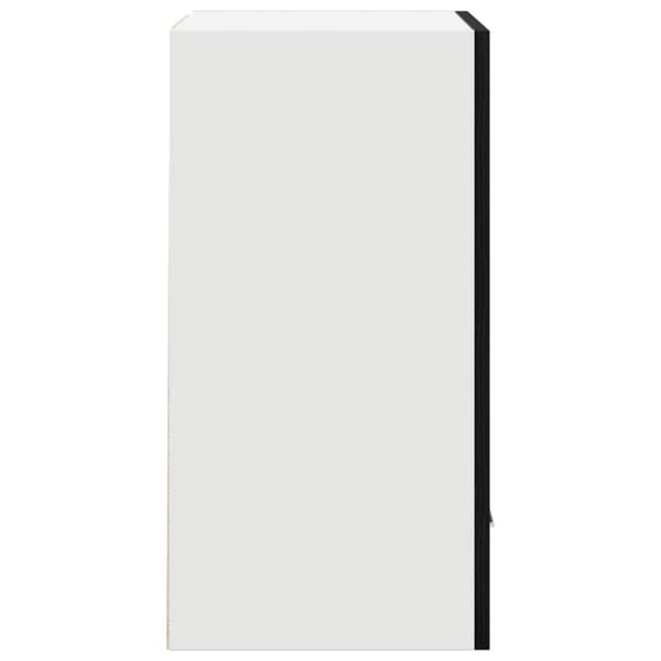 vidaXL Riippukaapit - 2 pakkausta - Musta tammi, 100x31x60 cm - Valmistettu teknisestä puusta