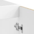 Miniatyrbild 7 av 11: vidaXL Set med 2 Sonoma ek Konstruerat trä 80 x 46 x 81.5 cm