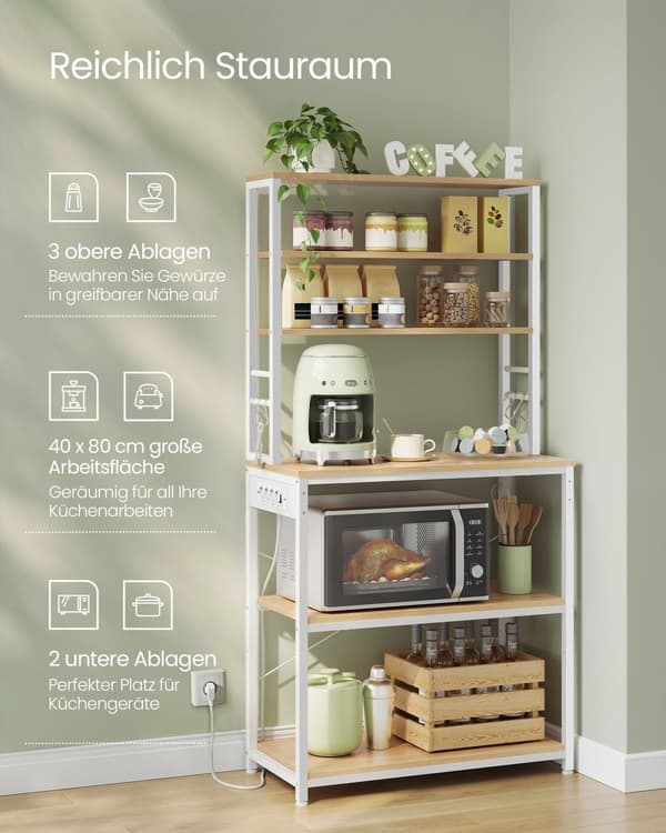 Köksbräda med uttag - Goudeiken och Wolkenwit - Smart Design