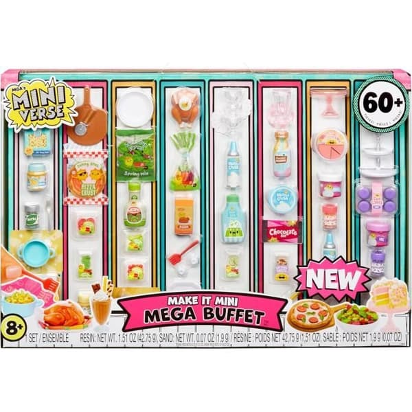 MGA:s Miniverse Gör det Mini Mega Buffé