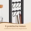 Miniatyrbillede 5 af 6: Køkkenhylde, stående planke, mikrobølgehylde