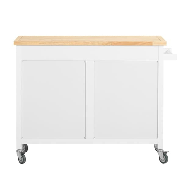 Keittiösaari, FKW106-WN, 120x45x92 cm, Valkoinen