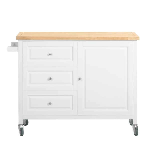 Keittiösaari, FKW106-WN, 120x45x92 cm, Valkoinen