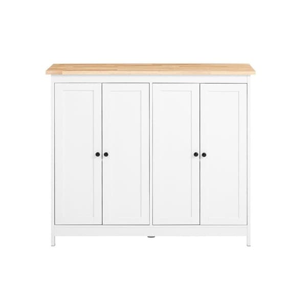 Køkkenø, KNL10-WN, 107x76x92 cm, Træ