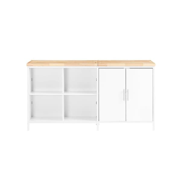 Keittiösaari, KNL09-WN, 170x60x89 cm, Ruskea