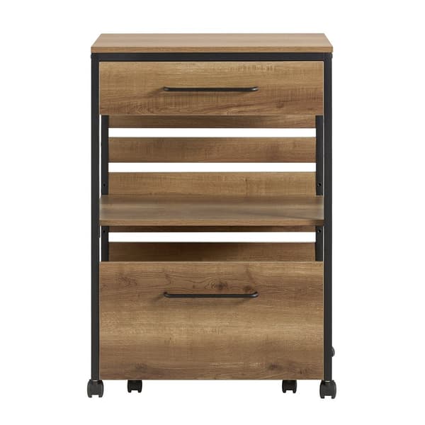 Keittiöhylly, FKW118-PF, 60x45x90 cm, Ruskea