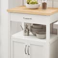 Miniatyrbillede 5 af 5: Serveringsvogn, FKW22-WN, 60x45x92 cm, Hvid