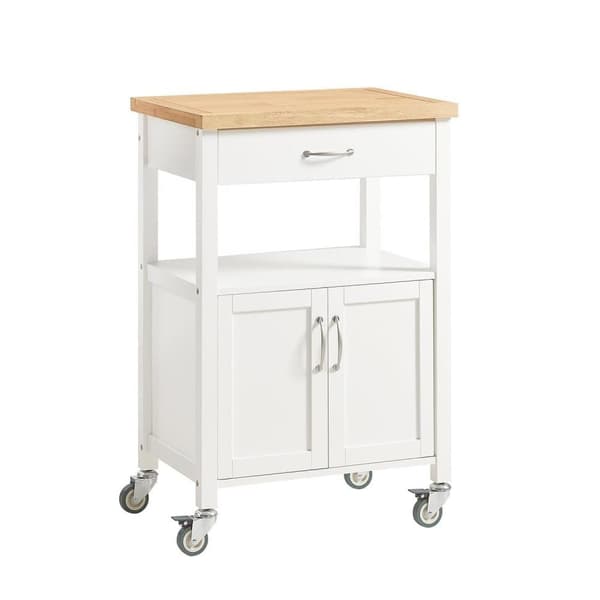 Serveringsvogn, FKW22-WN, 60x45x92 cm, Hvid