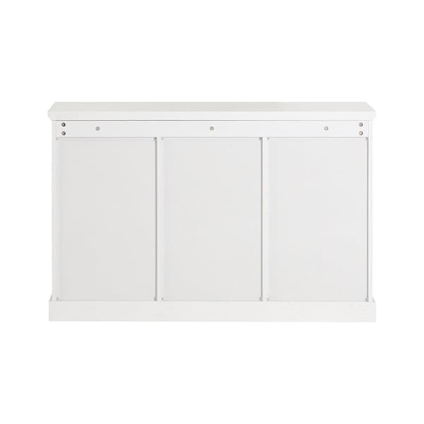 Buffet Sideboard, FSB79-W, 120x39x78 cm, Hvid