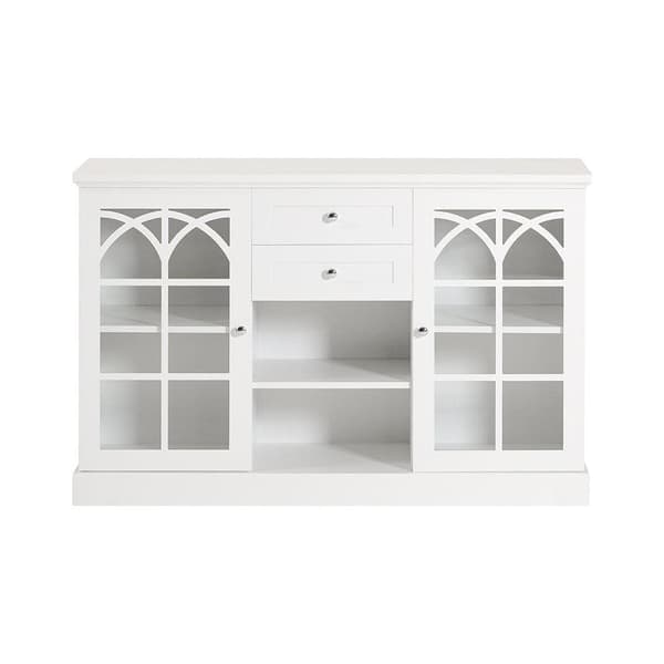 Buffet Sideboard, FSB79-W, 120x39x78 cm, Hvid