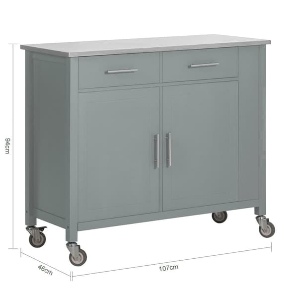 Kök Ö kök, FKW108-HG, 107x46x94 cm, Grå