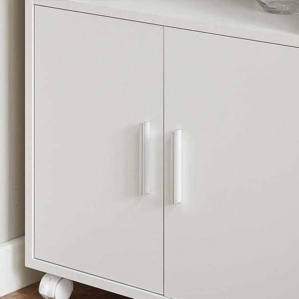 Keittiöhylly, FRG241-W, 55x38x84 cm, Valkoinen