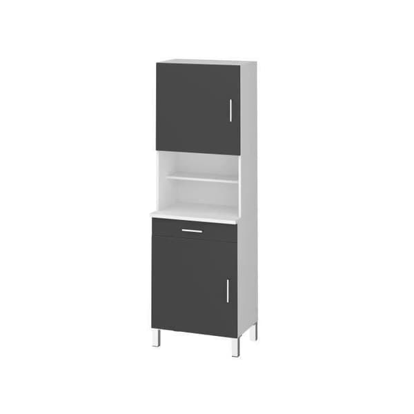 ECO Köksskänk L 60 cm - Grå och matt vit