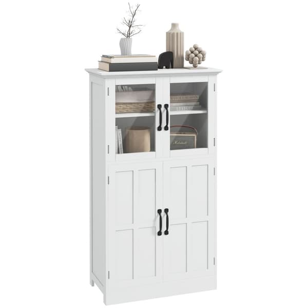 Rootz Kitchen Buffet Cabinet - Closet - Storage Unit - Moderne design - 60 cm x 30 cm x 110,5 cm