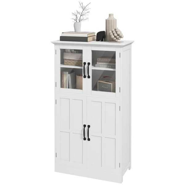 Rootz Kitchen Buffet Cabinet - Closet - Storage Unit - Moderne design - 60 cm x 30 cm x 110,5 cm