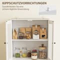 Miniatyrbillede 6 af 9: Køkkenskab, 59x30x170 cm, Hvid