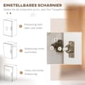 Miniatyrbillede 6 af 9: Køkkenskab, 76x38x182 cm, Hvid