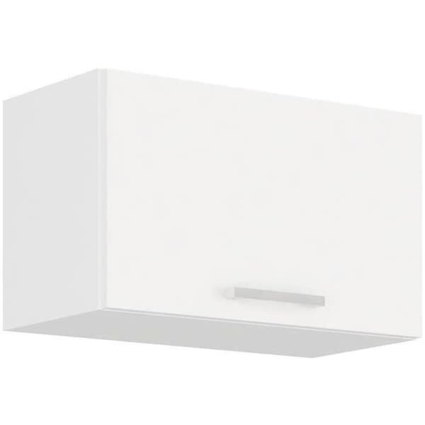 ATLAS Fläktkåpa - Vit dekor - L60 x D31 x H72 cm