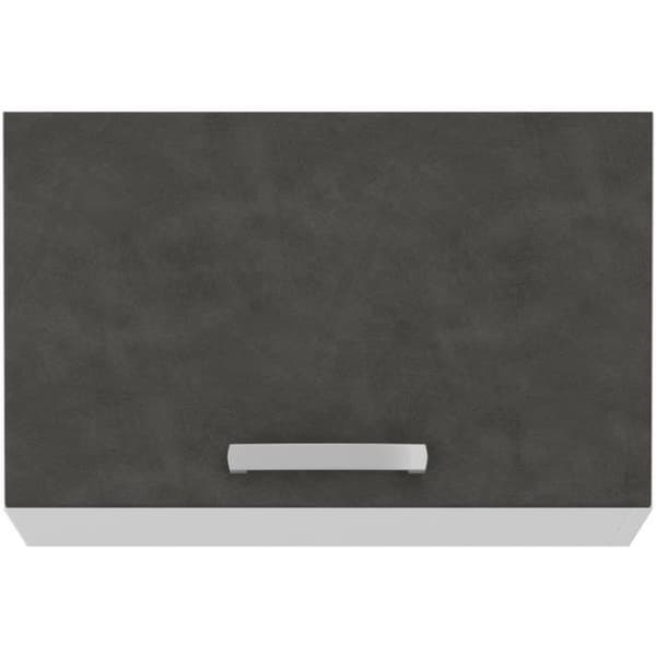 Vippedørsskærm - Matgrå - L 60 x 31,6 x H 36 cm - LASSEN