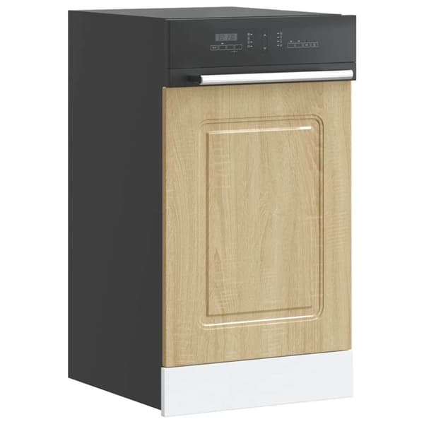 Diskmaskinspanel Kalmar sonoma-ek 45x1,5x67 cm konstruerat trä