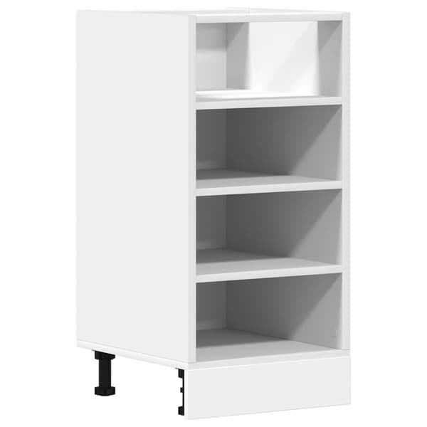 Underskåp vit 40x44,5x81,5 cm konstruerat trä