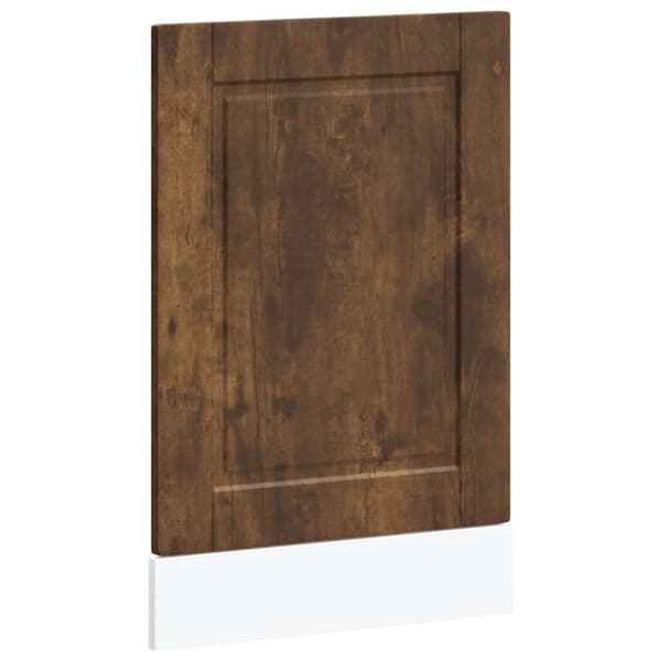 Diskmaskinspanel Porto rökfärgad ek 45x1,5x67cm konstruerat trä