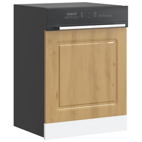 Diskmaskinspanel Kalmar artisan ek 60x1,5x67 cm konstruerat trä