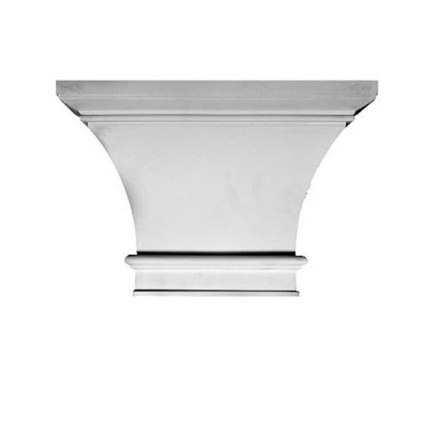 Chapiteau bas pied bas av pilaster anpassad till Prestige-pilaster i polystyren