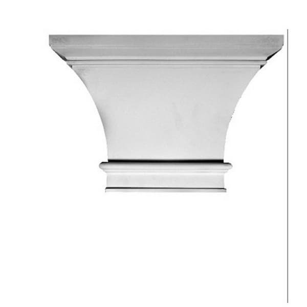 Chapiteau bas pied bas av pilaster anpassad till Prestige-pilaster i polystyren