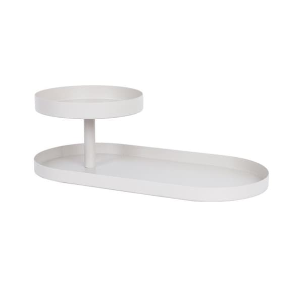 Tarjotin DEIA 40x20xK12,5cm, lämmin harmaa