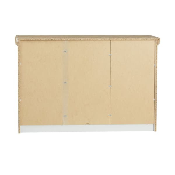 Lipasto, 122,5x82x42 cm, Valkoinen