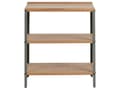 Miniatyrbilde 5 av 10: Utekjøkkenøy i Brunt Akasietre med 2 Hyller og Topp 50 x 80 x 92 cm Hagekjøkken Spisestue