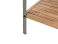 Miniatyrbilde 8 av 10: Utekjøkkenøy i Brunt Akasietre med 2 Hyller og Topp 50 x 80 x 92 cm Hagekjøkken Spisestue