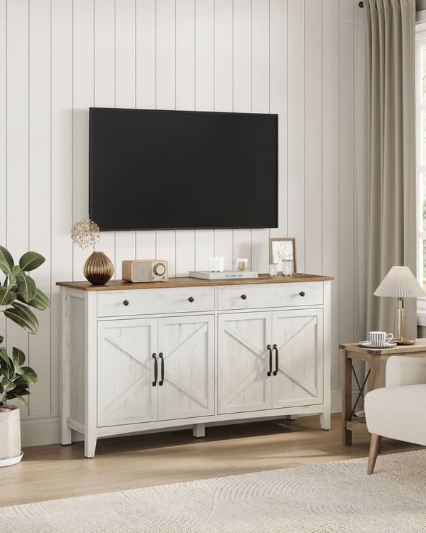 Rootz -keittiökaappi laatikoilla - sivupöytä - säilytysjärjestö - kestävä puu -MDF - 40 x 140 x 80 cm