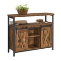 Miniatyrbillede 1 af 6: Rootz skænk køkkenskab - opbevaringsskab - træspanel - stål - vintage stil - 100 x 33 x 80 cm