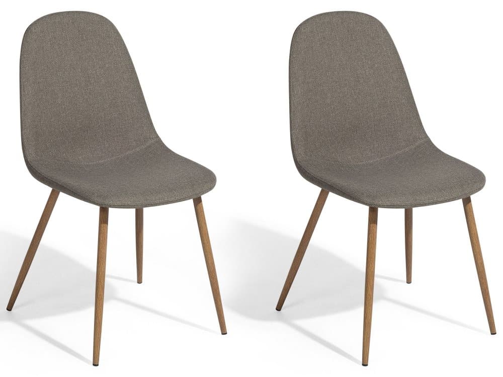 Stol 2 st brun BRUCE