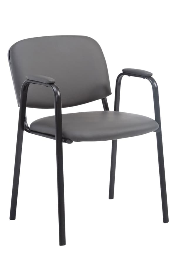 CLP Konferencestol Ken Pro Kunstlæder grey