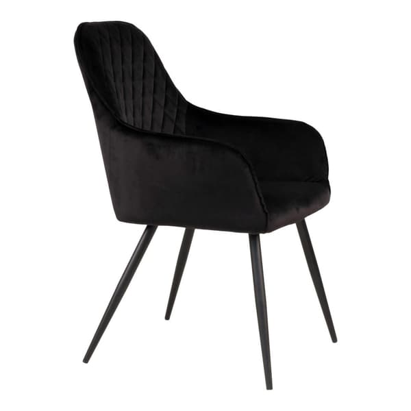 Spisestol, Harbo, 65x57x87 cm, Sort